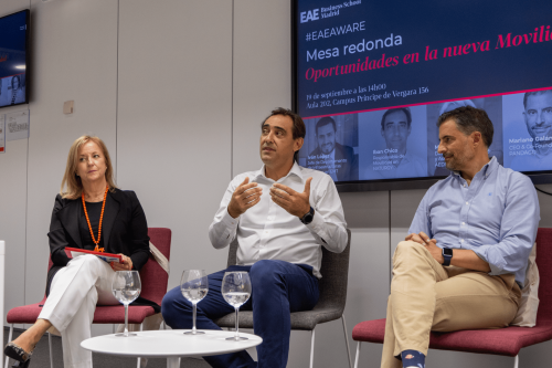 Mesa Redonda "Oportunidades En La Nueva Movilidad" | EAE Business School